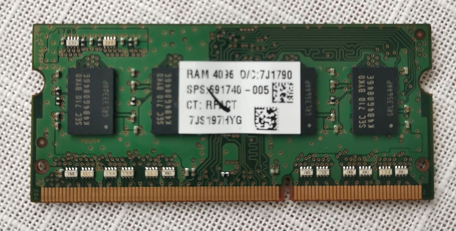 4GB RAM laptop ddr3l