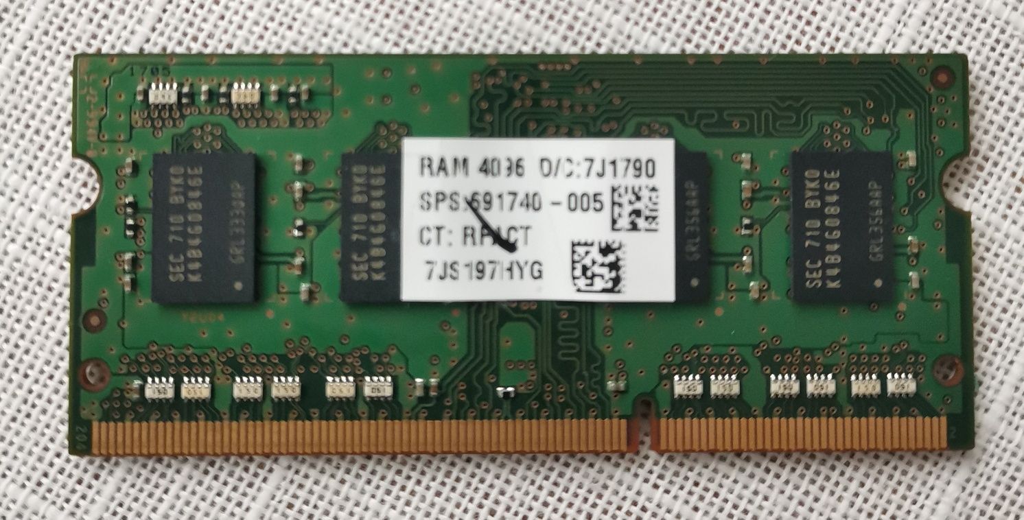 4g RAM laptop ddr3l