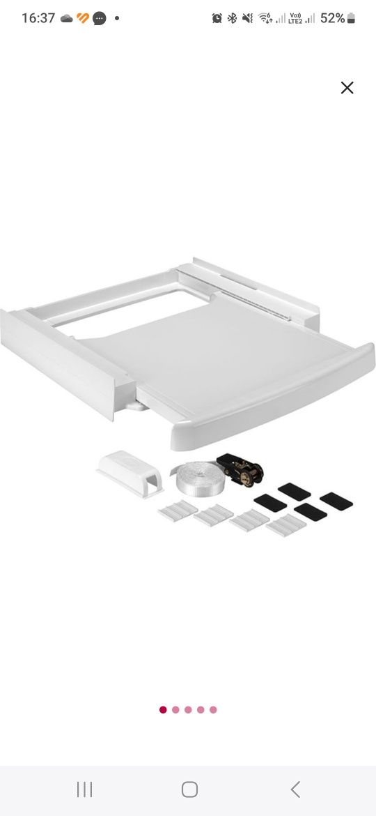 Kit suprapunere uscator cu sertar.