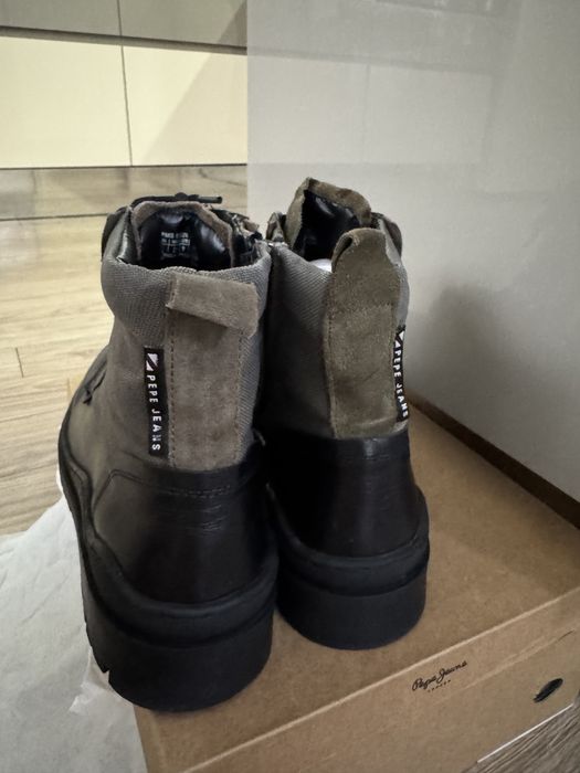 Боти Pepe Jeans кожа и текстил