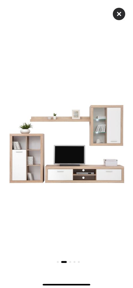 Set living  - biblioteca - comoda