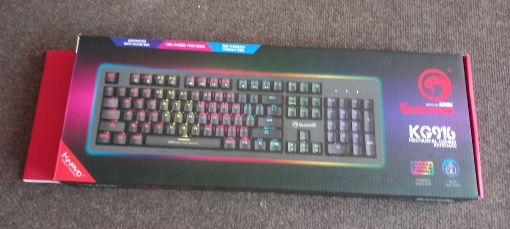 Tastatura Mecanica Scorpion Marvo KG916, blue switch
