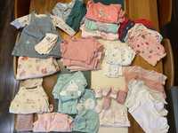 Лот дрехи за новородено момиче Next, H&M, Mark & Spencer