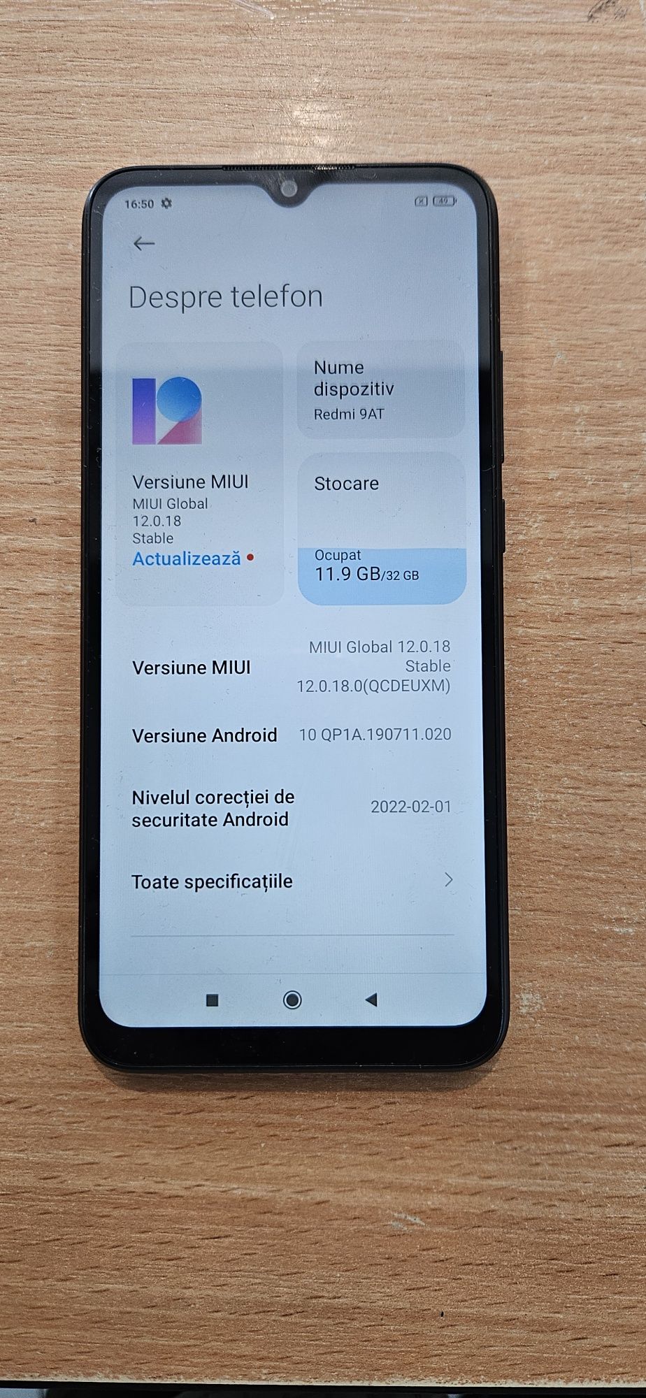 Redmi 9at in stare perfecta