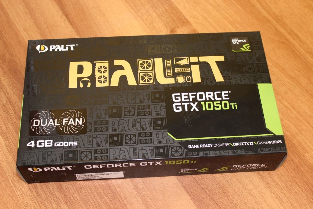 GTX 1050TI 4gb palit