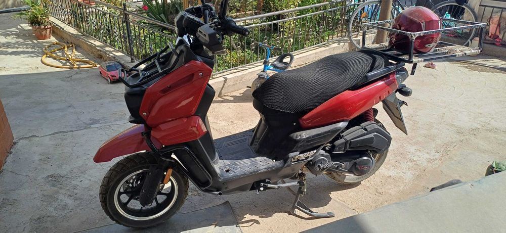 TANK SKUTER benzinli bonvi red