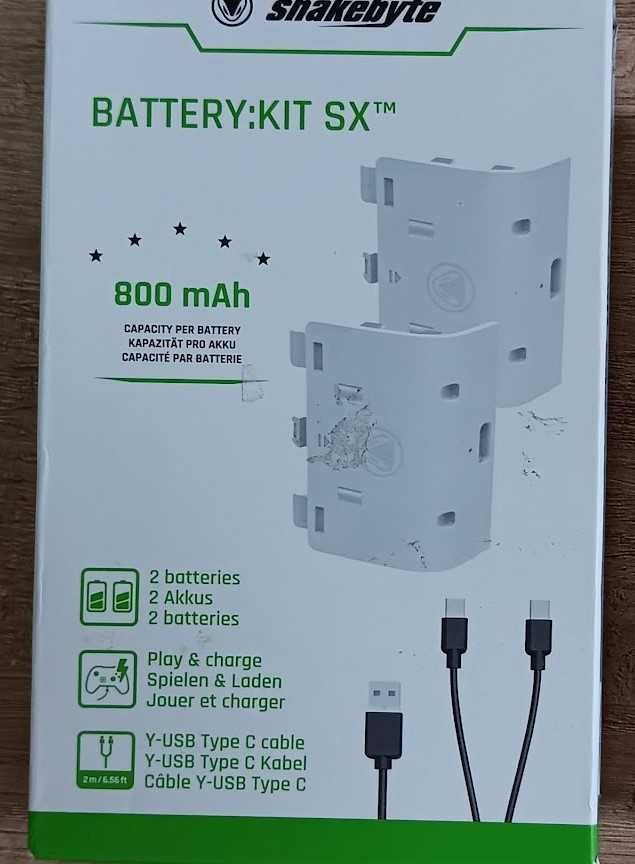 Battery KIT SX snakebyte за XBOX - 2 батерии Series SX 800mAh