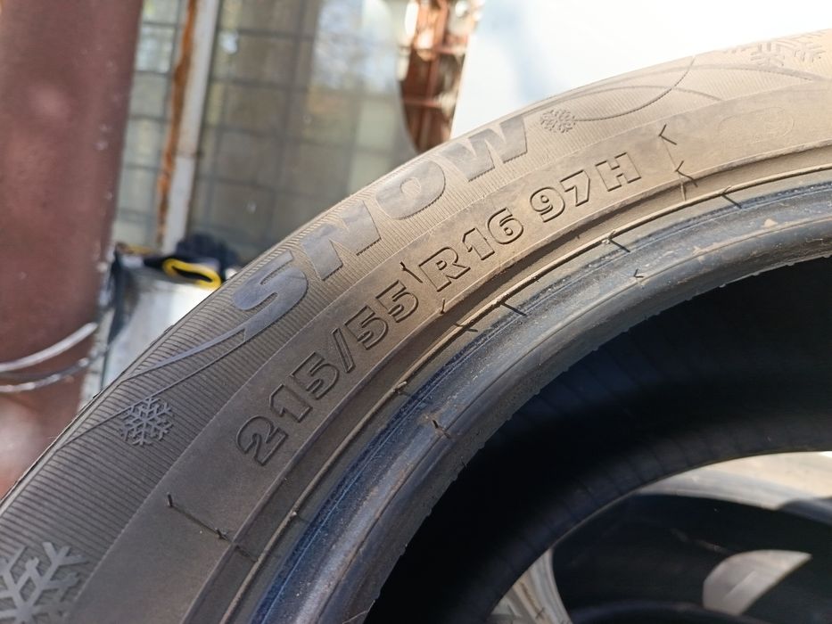 Anvelope MS iarna 215 55 16 riken 2018 +7mm