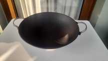 Oval  tip ceaun de fonta cu manere