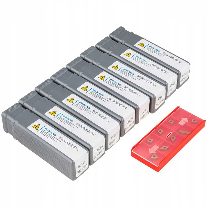 Set cutite strung cu placa inlocuibila dalti strunjire 8x8mm  (S12018)