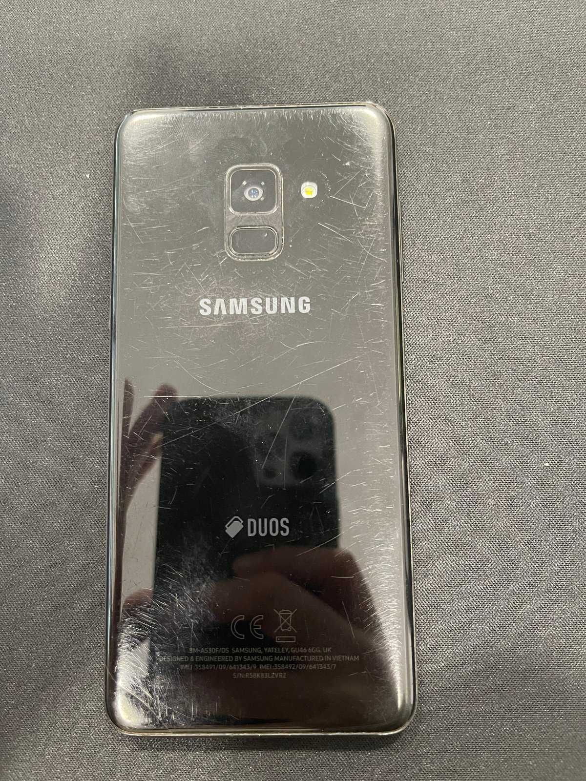 Samsung Galaxy A8 (2018) Dual Sim 32GB Black ID-cah377