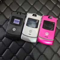 Motorola RAZR V3 Black/Silver/Pink