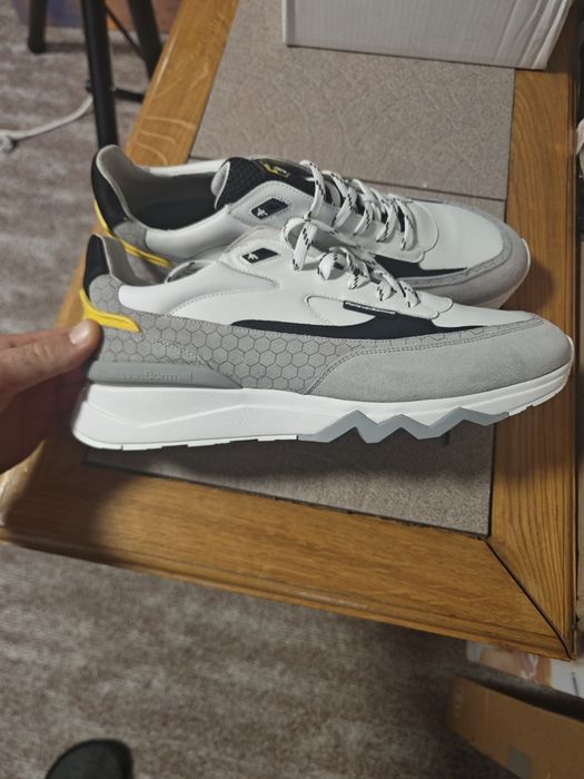 Papuci Floris Van Bommel 45 piele 100%