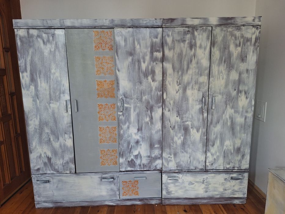 Гардероб на 2 части