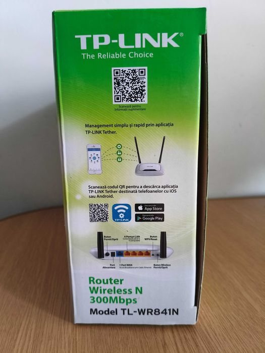 Router TP-Link TL-WR841n, 300Mbps single-band