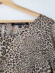Rochie Top Secret  Animal print midi