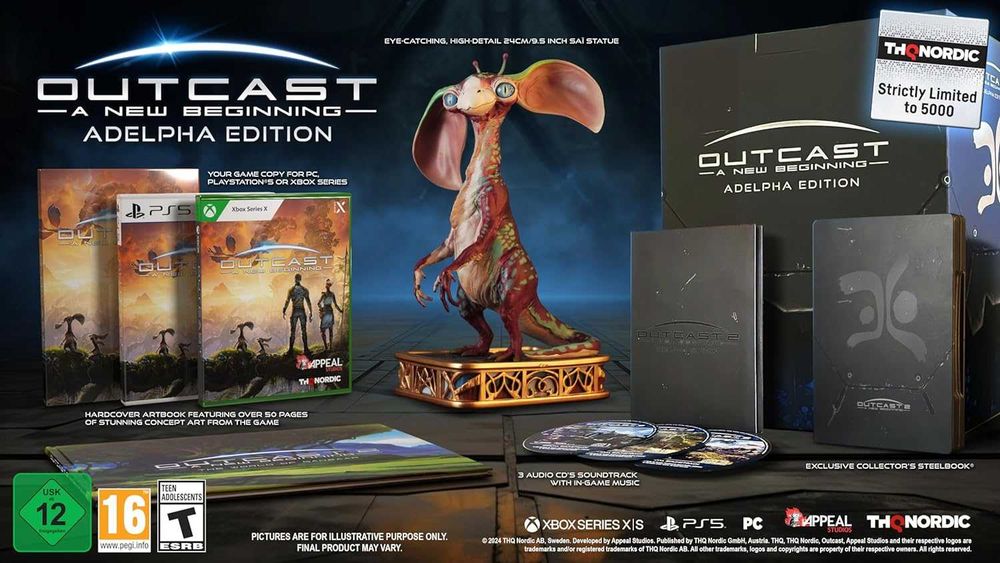 нова Outcast A New Beginning Adelpha Edition за PS5, PC и Xbox One X