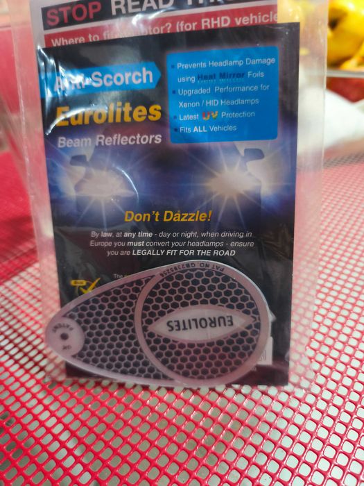 Лепенки за фарове за коли с десен волан