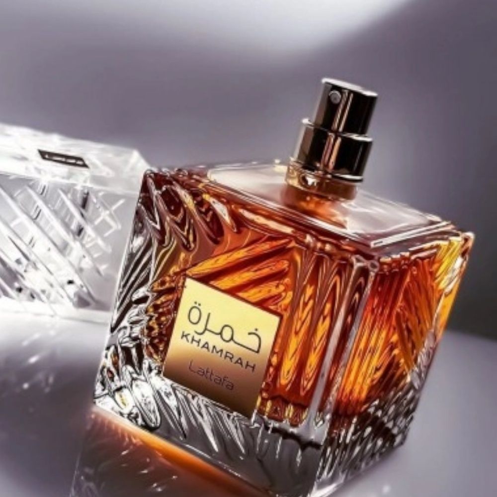 Apa de parfum Lattafa Khamrah, unisex, 100 ml