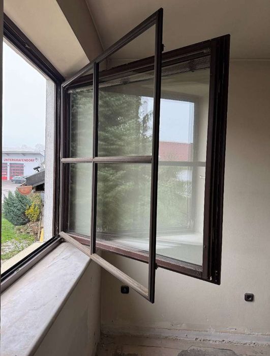 Fereastra termopan si usi (pvc si mahon)  + rulou pvc diverse marimi