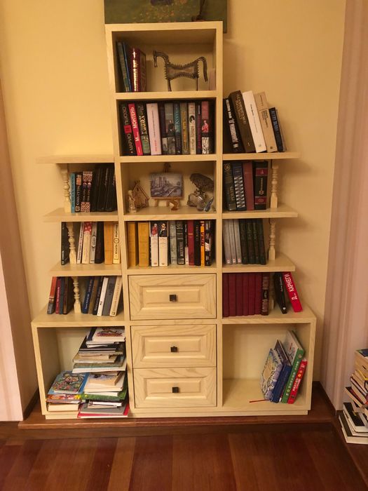 Этажерка для книг дерево