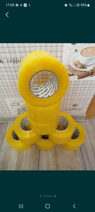 Скотч прозрачный ширина 80мм