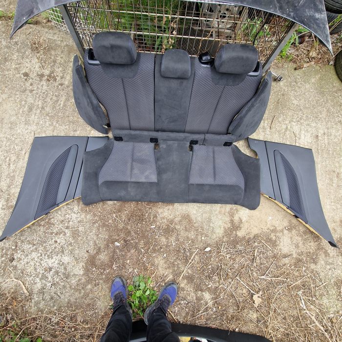 Interior mpaket bmw f20 coupe plafon negru scaune recaro e30 e36 e46