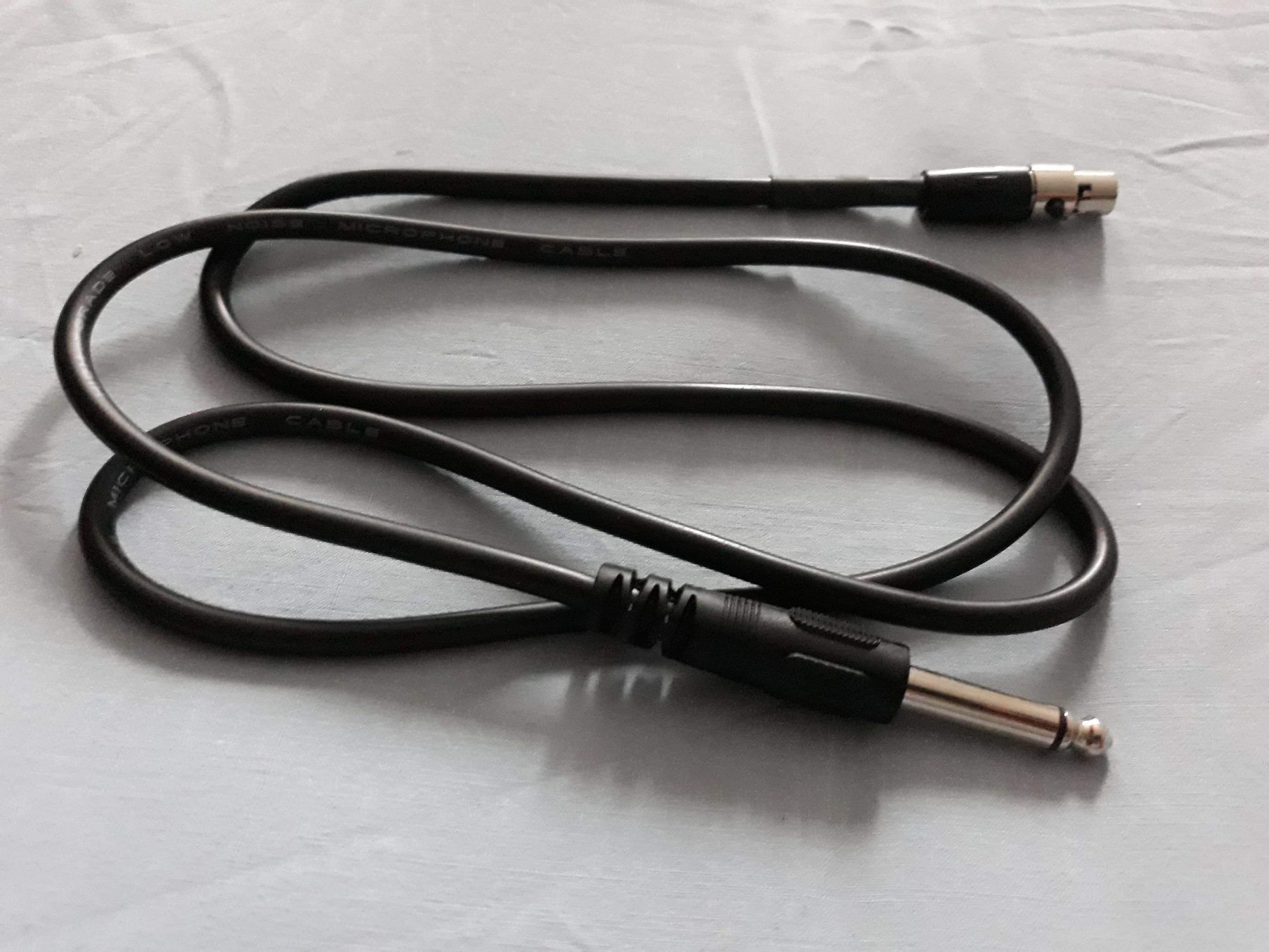 Cablu mini XLR cu 3/4 pini la jack 6.3mm AKG/SHURE + Sennheiser CI 1N