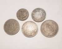 Monede 2 lei 1941; 5 lei 1942; 20 lei 1942, 1943, 1944(raruta) Mihai l