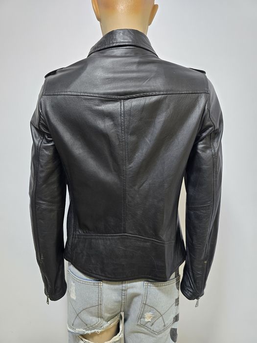 Geaca de piele naturala gen manusa LAYERS ca noua L-XL motor