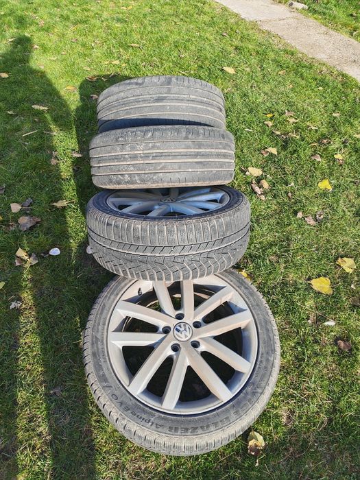 Jante OEM R18 5x112 235 45 45 R18 VW Passat golf Octavia Audi etc