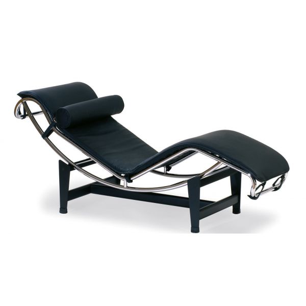 LC4 - Fotoliu design Le Corbusier Sezlong din piele