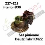 Set pinioane conice pentru cositoare Deutz-Fahr / Pottinger Original