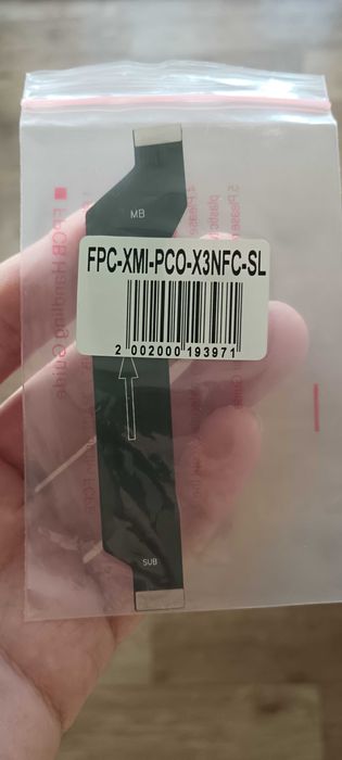 Шлейф poco x3 pro