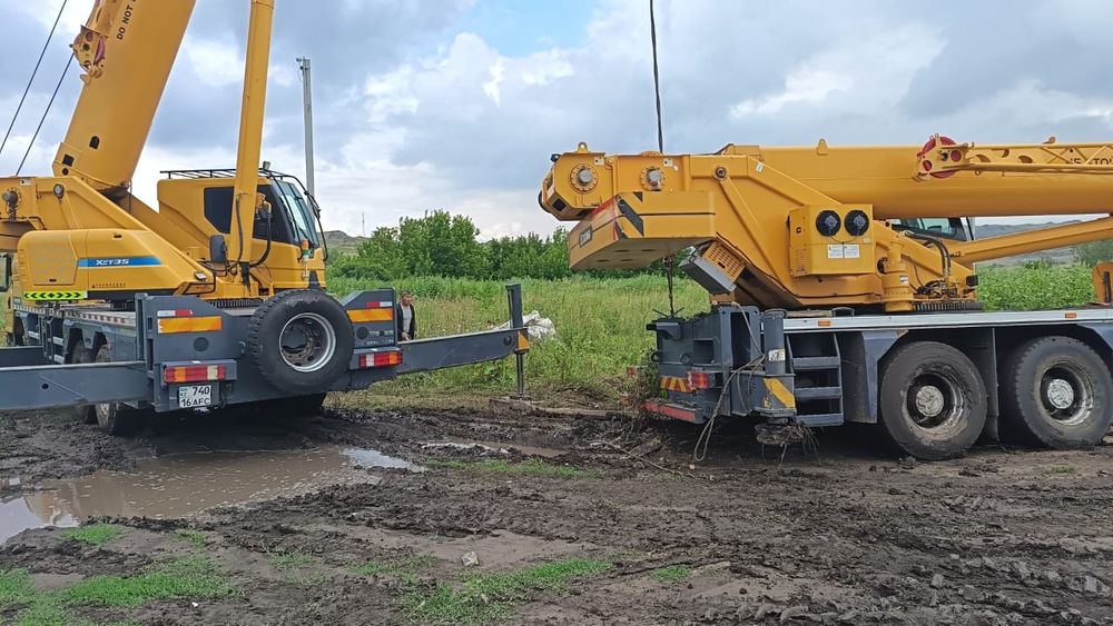 Автокран 25 т китаец