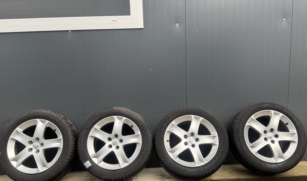 Jante Peugeot  + anvelope 215 55 R17 98 W