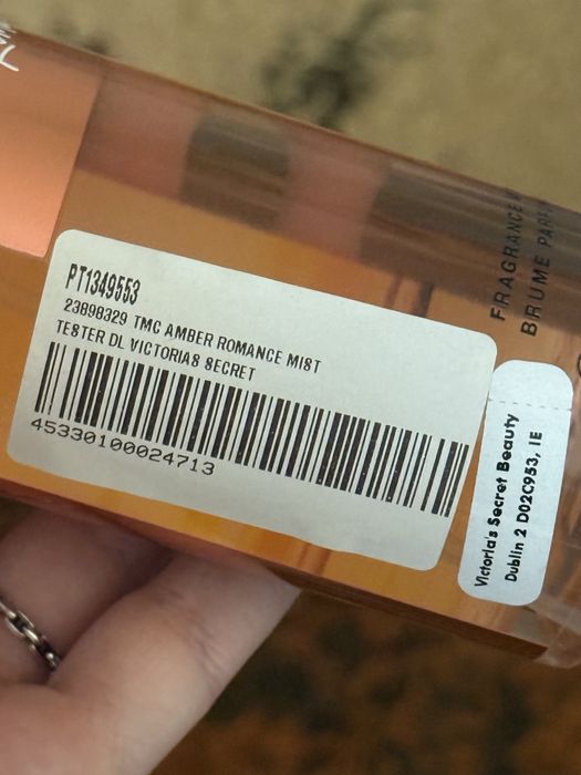Body Spray Victoria Secret Amber Romance