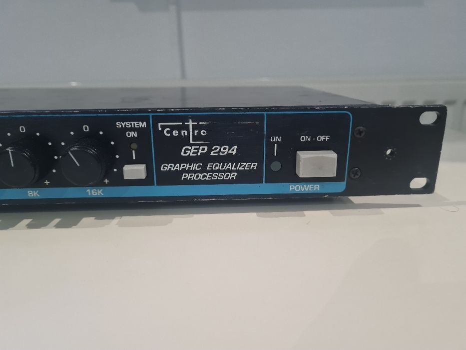 Egalizator audio rack 1U