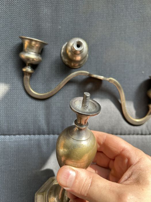 Suport lumanari Argint