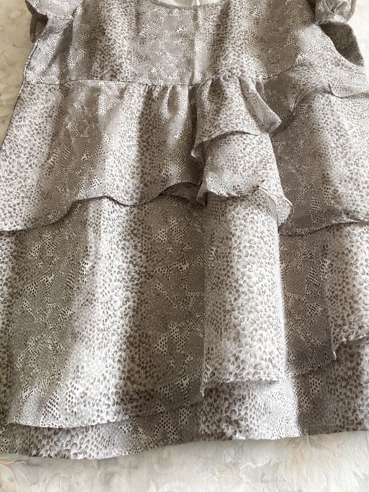 Голям размер дамска туника елегантна лятна макси р.48 XXL 2XL-3XL