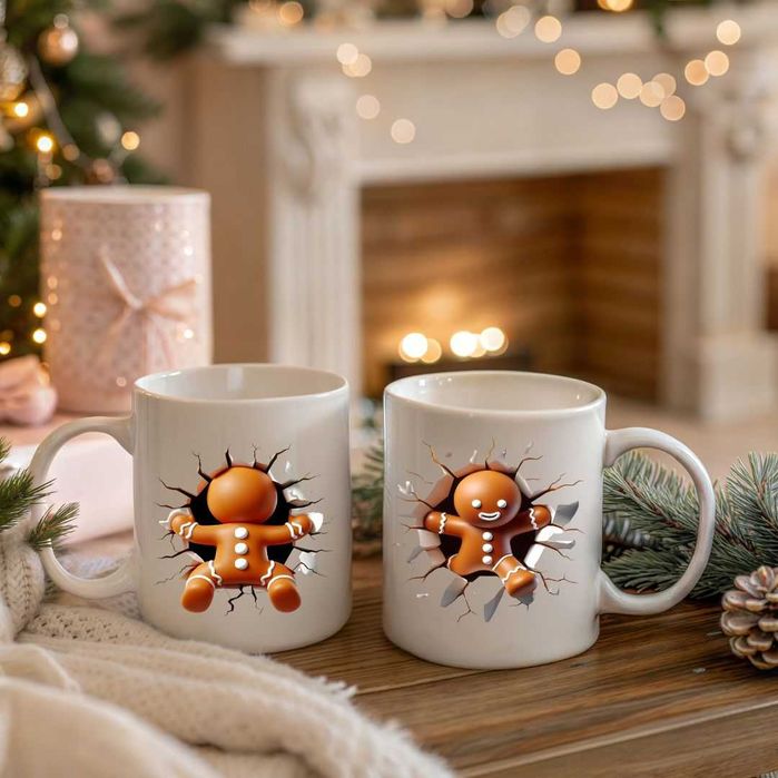 Персонализирани чаши, коледни чувалчета, коледни кутии