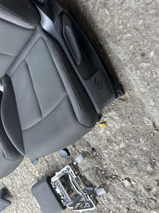 Рекаро салон с плат Audi A6 C8 Sline 4k 2019год надуване н122