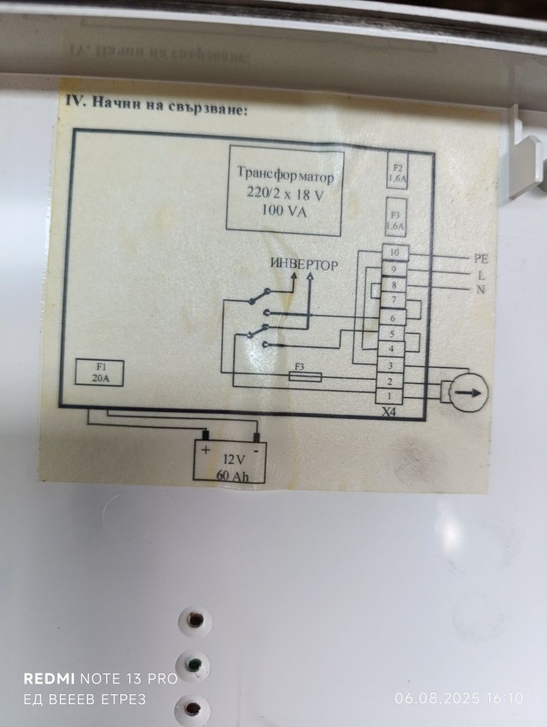 UPS за котел на твърдо гориво
