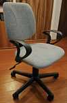 Scaun birou RUNGSTED gri/negru