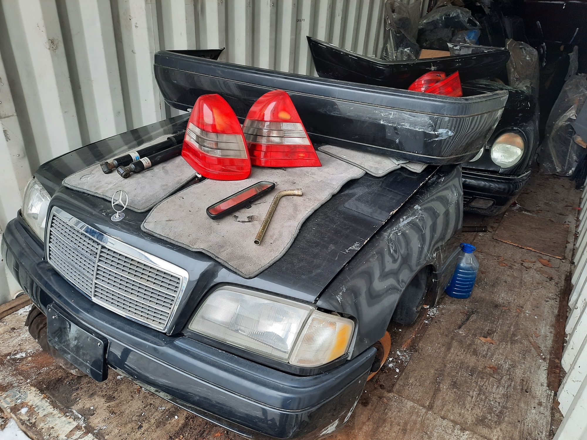 W202 C220 до рест авторазбор бу запчасть мерседес распил двигатель акп