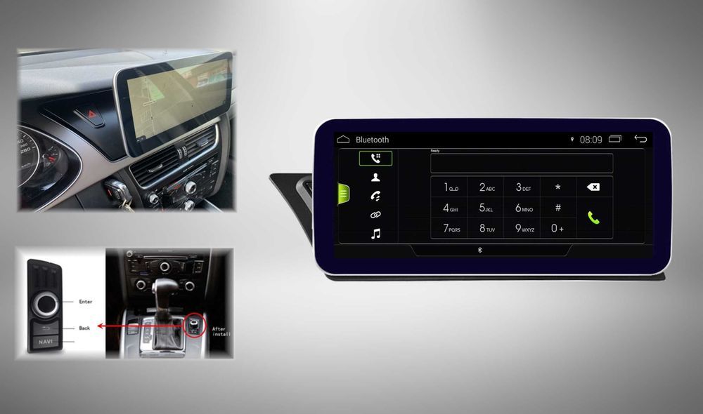 Audi A4  10.33" (2009-2016) Мултимедия Навигация Android
