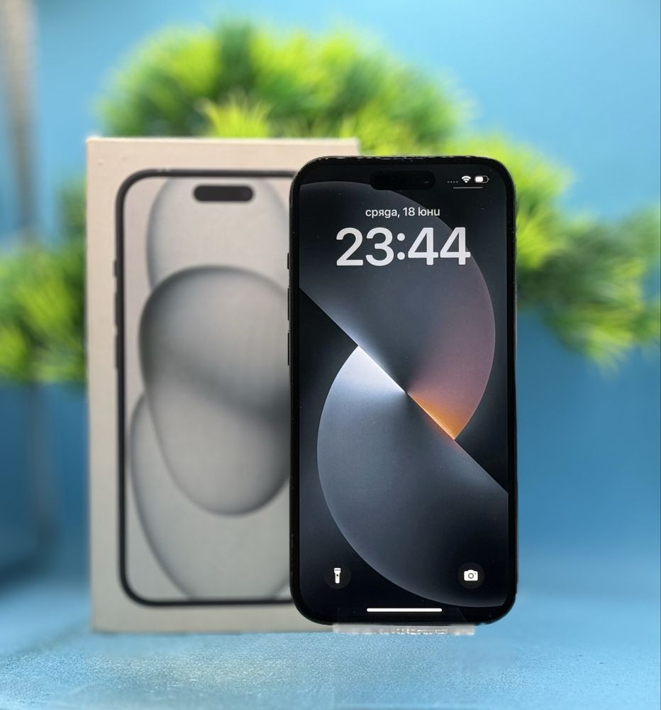 ГАРАНЦИОНЕН!!! Apple iPhone 15, 256GB, 5G, Black