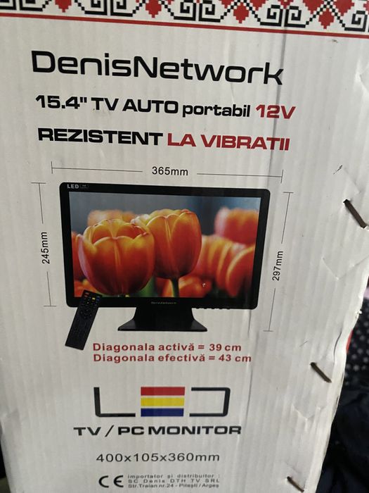 Kit tv auto portabil pt camioane