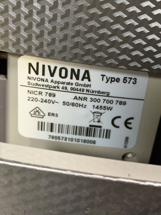 Кафемашина кафе автомат Nivona Bluetooth с гаранция