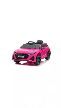 Детска акумулаторна кола AUDI RS6 в розово